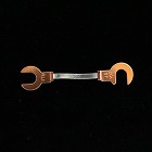 ２０Ａ／４５ｍｍ　銅つめ付ヒューズ（２本）