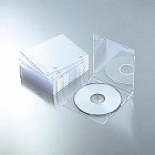 ＣＤ／ＤＶＤ用　スリムケース（クリアー／１０枚）