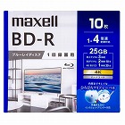 ２５ＧＢ　ＢＤ‐Ｒ（ビデオ用　４倍速／１０枚）
