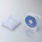 ＣＤ／ＤＶＤ用　プラスチックケース（５枚）