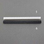 １２ｍｍ　Ａ４　ルーズリング（１００枚用／ブラック）