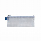 ペン／　９０ｘ２００ｍｍ　メッシュケース（ブルー）