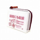 カード／　８５ｘ１２０ｘ３０ｍｍ　メッシュケース（レッド）