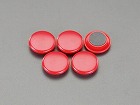 φ３０ｍｍ　マグネット（赤／５個）
