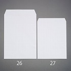 ２１６ｘ２７７ｍｍ／角３　ホワイト封筒（郵便枠なし）