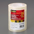 ２４ｍｍｘ３５ｍ　軽包装用テープ（５巻）