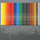 ［ライトコバルトブルー］　水彩色鉛筆