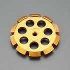 φ１００ｘ１０ｍｍ／Ｍ１０ｘ１．５　ダイヤモンドカッター（Ｖ溝）