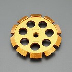 φ１００ｘ１０ｍｍ／Ｍ１０ｘ１．５　ダイヤモンドカッター（Ｖ溝）