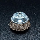 φ８０ｍｍ／Ｍ１０ｘ１．５　ワイヤーブラシ（カップ型）
