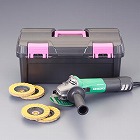 １００ｍｍ／１６００Ｗ　電子ディスクグラインダーセット