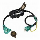 ＡＣ１２５Ｖ／１５Ａ／０．９ｍ　スピードコントローラー（防雨型）