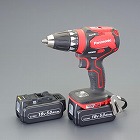 ＤＣ１８．０Ｖ　ドライバードリル（赤／充電式）