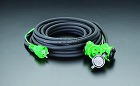 ＡＣ１２５Ｖ／１５Ａ／　１０　ｍ　延長コード（防雨型／黒）