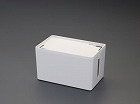 ２３０ｘ１４０ｘ１３２ｍｍ　ケーブル収納ＢＯＸ（ホワイト）