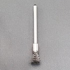 ５ｍｍ／３ｍｍ軸　軸付ブラシ（非磁性ステンレス）