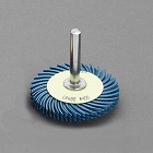 ７６．２ｘ６ｍｍ／＃４００　軸付特殊樹脂ディスク