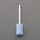 ６ｘ１５ｍｍ／３ｍｍ軸　軸付フェルトバフ（アルミナ）