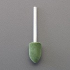 ６ｘ１５ｍｍ／３ｍｍ軸　軸付フェルトバフ（酸化クロム）