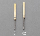 ３．０ｘ３０ｍｍ／６ｍｍ　軸付ステンレスロープブラシ