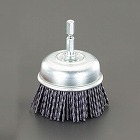 ５０ｍｍ／＃１５０六角軸軸付ブラシ（カップ型／砥粒ナイロン）