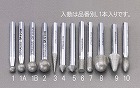 φ６．０ｍｍ／６０ｍｍ　ダイヤモンドバー（丸／６ｍｍ軸）