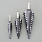 ３本組　ステップドリル（ＨＳＳ・ＴｉＡＬＮ）