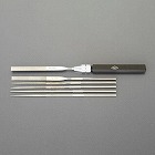 １８０ｍｍ／＃１４０／＃４００　ダイヤモンドヤスリ（３種・６本組）