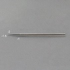 １４０ｍｍｘφ２．０ｍｍ／＃６００　ダイヤモンドヤスリ（極細・丸）