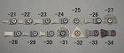 ２０ｘ４０ｍｍ　マルチツール用ブレード