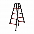 １．６９ｍ　はしご兼用脚立（ワイドステップ／伸縮脚）