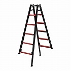 １．９９ｍ　はしご兼用脚立（ワイドステップ／伸縮脚）