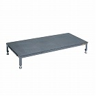 １２００ｘ６００ｘ２００‐３００ｍｍ　低床作業台（連結式）
