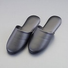 ２３‐２６ｃｍ　スリッパ（ＰＶＣ製／ブラック）