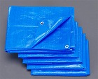 ２．７ｘ３．６ｍ／　０．３ｍｍ　ブルーシート（＃３０００／５枚）