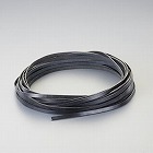 ８ｍｍｘ１２ｍ　革紐（黒）
