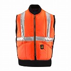 ［　Ｌ］　防寒ベスト（注意色　オレンジ）
