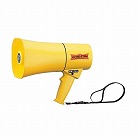 ６Ｗ　メガホン（ホイッスル音付／黄）