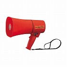 ６Ｗ　メガホン（サイレン音付／赤）