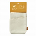 １１０ｘ１４５ｘ　２０ｍｍ　マルチポーチ（アイボリー）