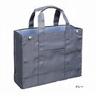 ２６５ｘ３５０ｘ１１０ｍｍ　オフィス用トートバッグ（グレ‐）