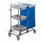 ４７０ｘ８３０ｘ１０４０ｍｍ　清掃用カート