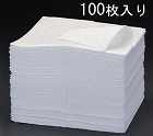 ４１０ｘ４６０ｘ４ｍｍ　油吸着マット（水分離型／１００枚）