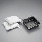 ２５４ｘ２５４ｍｍ　油吸着パッド（２個／トレー付）