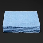 １８０ｘ２８０ｍｍ　タオルぞうきん（青／１０枚）