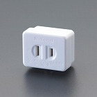 ＡＣ１２５Ｖ／１５Ａ　変換アダプター（アースターミナル付）