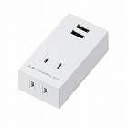ＡＣ１００Ｖ／１４Ａ　タップ（ＵＳＢポート付／ホワイト）