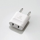 ＡＣ２５０Ｖ／　６Ａ　［Ｃタイプ］　海外用変換プラグ