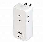 ＡＣ１００Ｖ‐１４Ａ　タップ（ＵＳＢポート２個，コンセント３個）