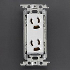 １２５Ｖ／１５Ａ　埋込コンセント（２口／抜止／接地）